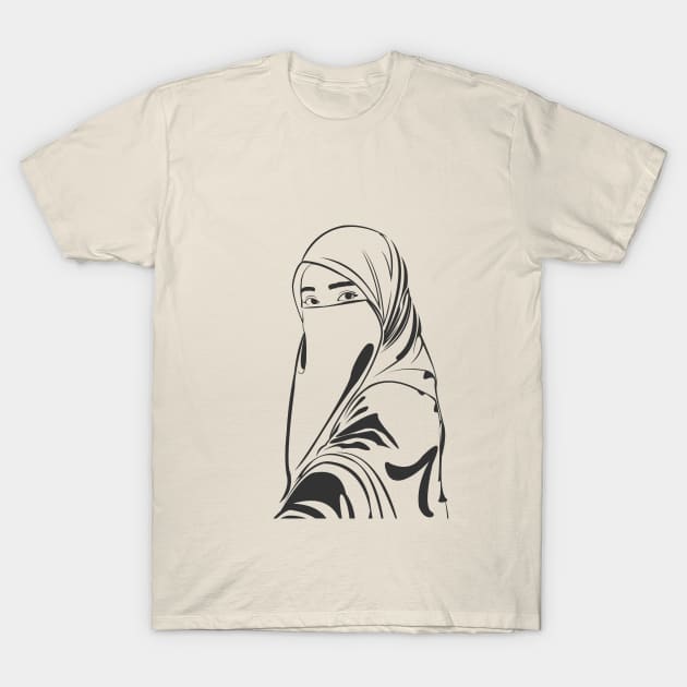 Muslim Character T-Shirt by Putra Samudra21